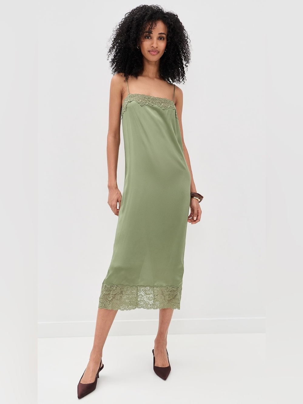 Reformation Mackenzie Silk Dress